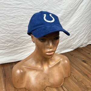 Indianapolis Colts Blue Baseball Cap adjustable